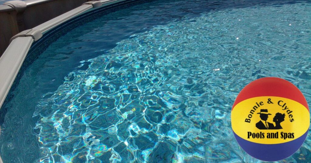 Why Is My Pool Cloudy? Find the Best Pool Cleaner 2 An above ground pool with a close up shot of the clean water.